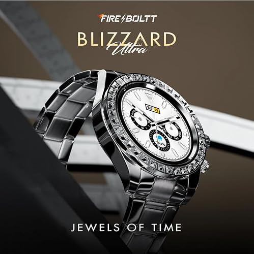 Fire-Boltt Blizzard Ultra 32.5(1.28") Display with Rotating Crown Smartwatch