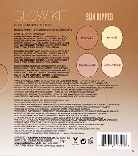 Anastasia Beverly Hills - Sun Dipped Glow Kit NET WT. 7.4g / 0.26 Oz Each