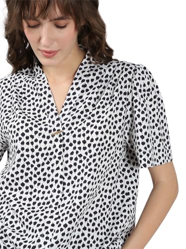 VERO MODA Women's Regular Fit White Top
