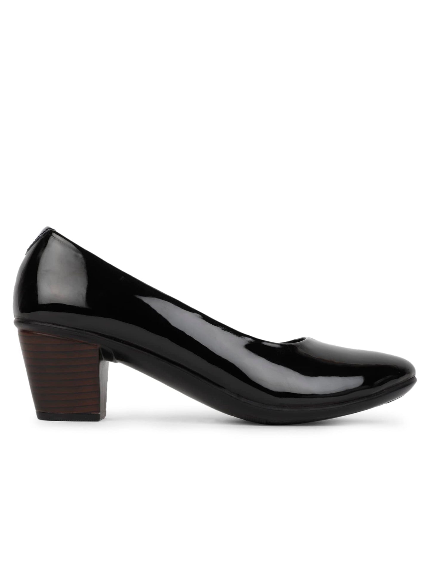 ELLE Women Pump,Black,UK-6