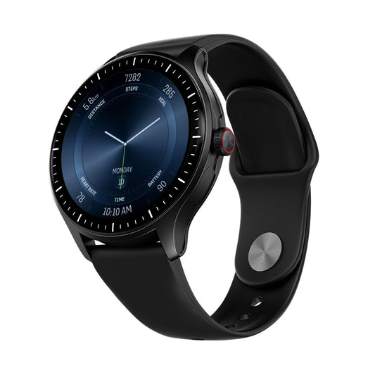 boAt Valour Watch 1 GPS, Advanced X2 Chip,6-Axis Motion 360° Tracking Sensor,15 Days Battery,1.43" AMOLED Display w/Gorilla Glass, AI Based Auto Gym, GPS, Smart Watches for Men & Women (Active Black)