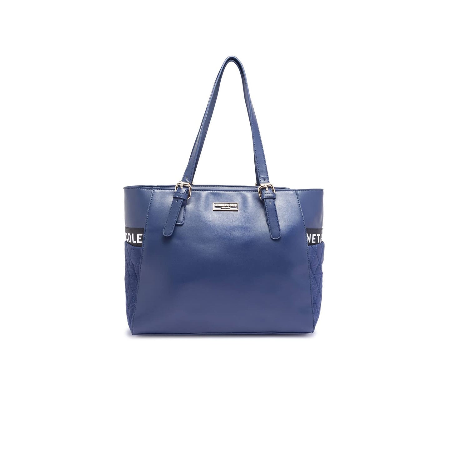 KENNETH COLE Women's Stylish Navy Casual Tote Bag