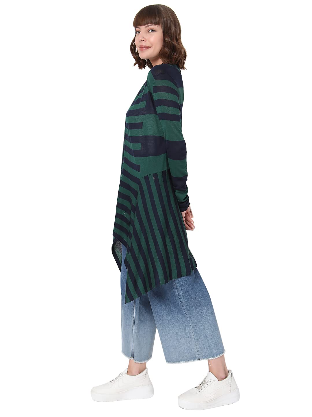 VERO MODA Regular Fit Shrug(248814901_Rain Forest_XS)