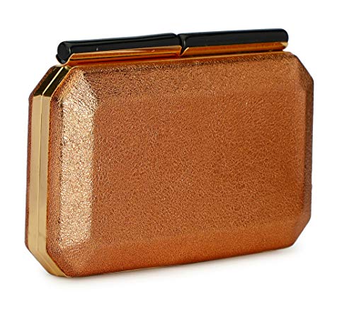 TOOBA Handicraft Hand Embroidered Box Clutch Bag Purse for Bridal, Casual, Wedding Bag for Women & Girls