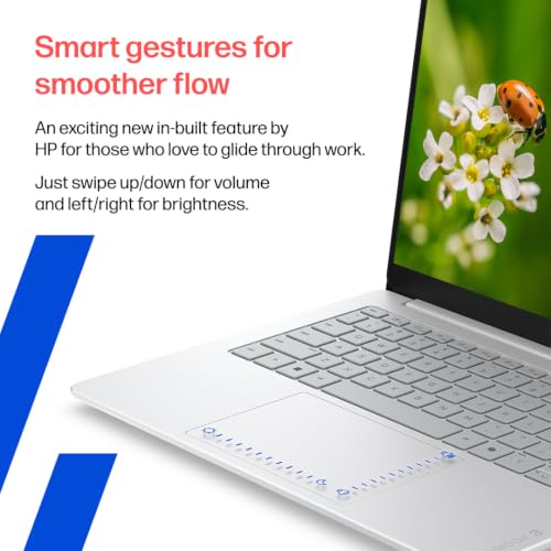 HP Omnibook 3, Snapdragon X Processor 45 Tops (8GB LPDDR5x,512GB SSD) 2K WUXGA, 14''/35.6cm, Win 11, M365*Office 24,Silver,1.42kg, hz0056QU, Lighter mini Charger, FHD IR Camera, Next Gen AI Laptop