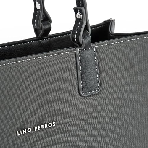 Lino Perros Monroe Grey Tote Bag