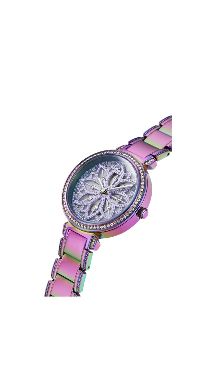 GUESS Analog Purple Dial Women's Watch-GW0528L4