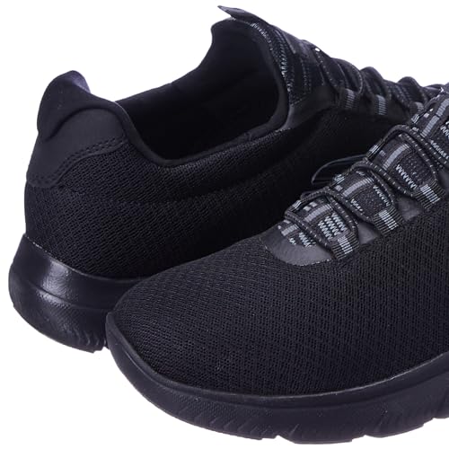 Skechers Mens Summits - 52811ID Black Casual Shoe - 8 UK (9 US) (52811ID-BBK)