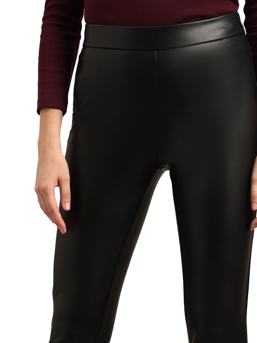 VERO MODA Womens Skinny Fit Pants Black