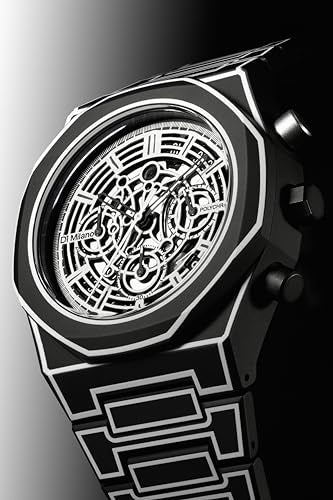 D1 Milano Black Sketch Polychrono 40.5 mm