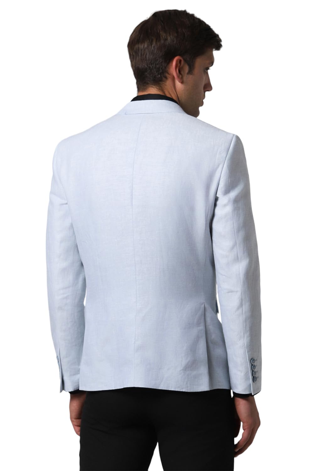 Van Heusen Men's Blazer (VHBZISLFF57158_Blue