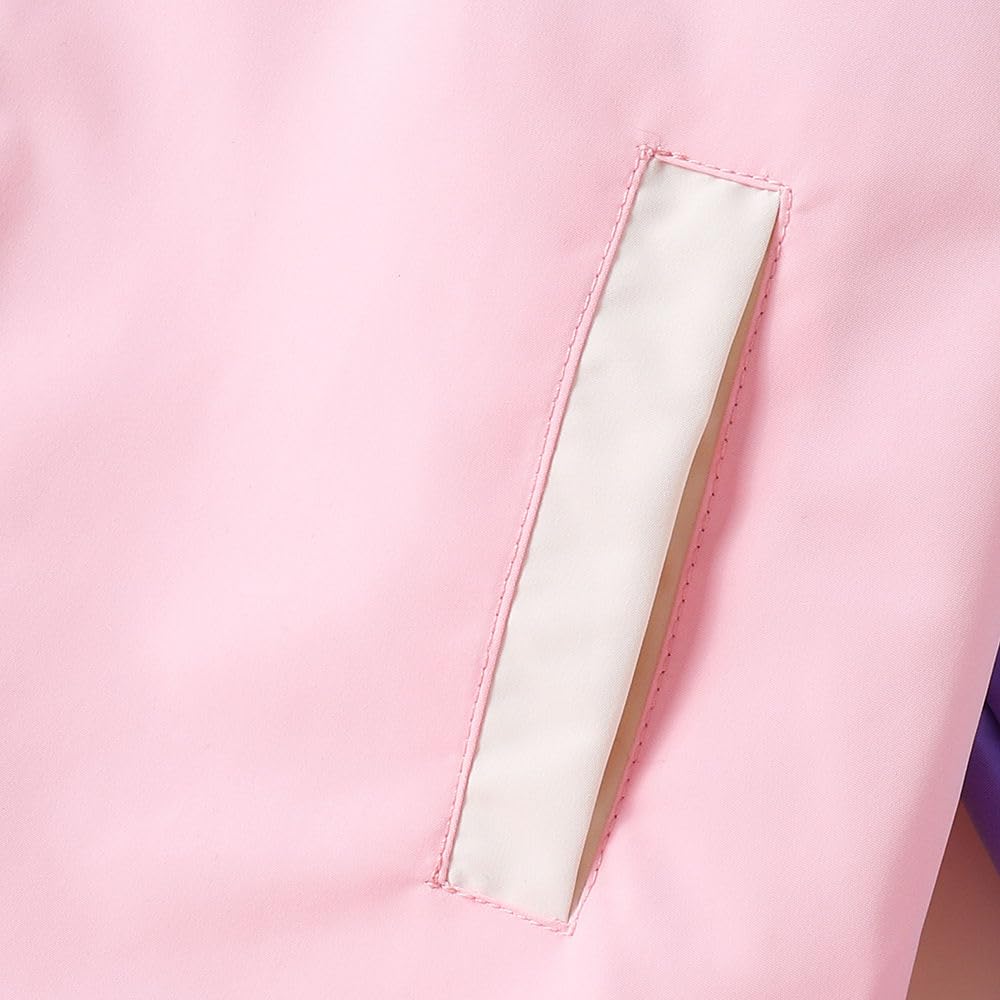 Hopscotch Girls Polyester Waist Length Jackets in Multi Color For Ages (6-7 Years)