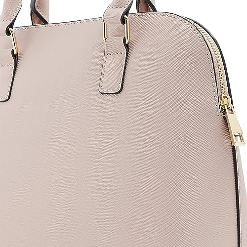 ALDO womens Galilini ALDO Women's Galilini Dome Satchel Handbag, Light Pink, M, Minimal