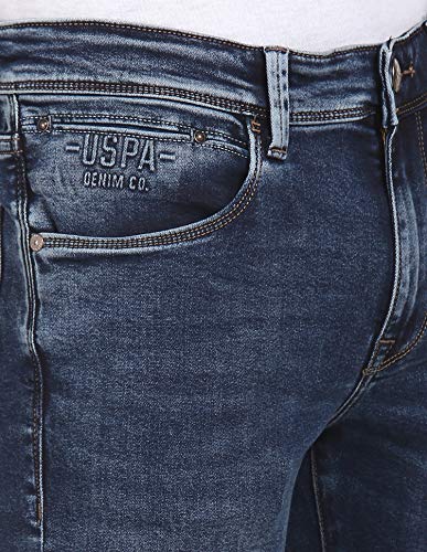 U.S. POLO ASSN. Men's Regular Jeans (UDJEN0038_Blue_34)