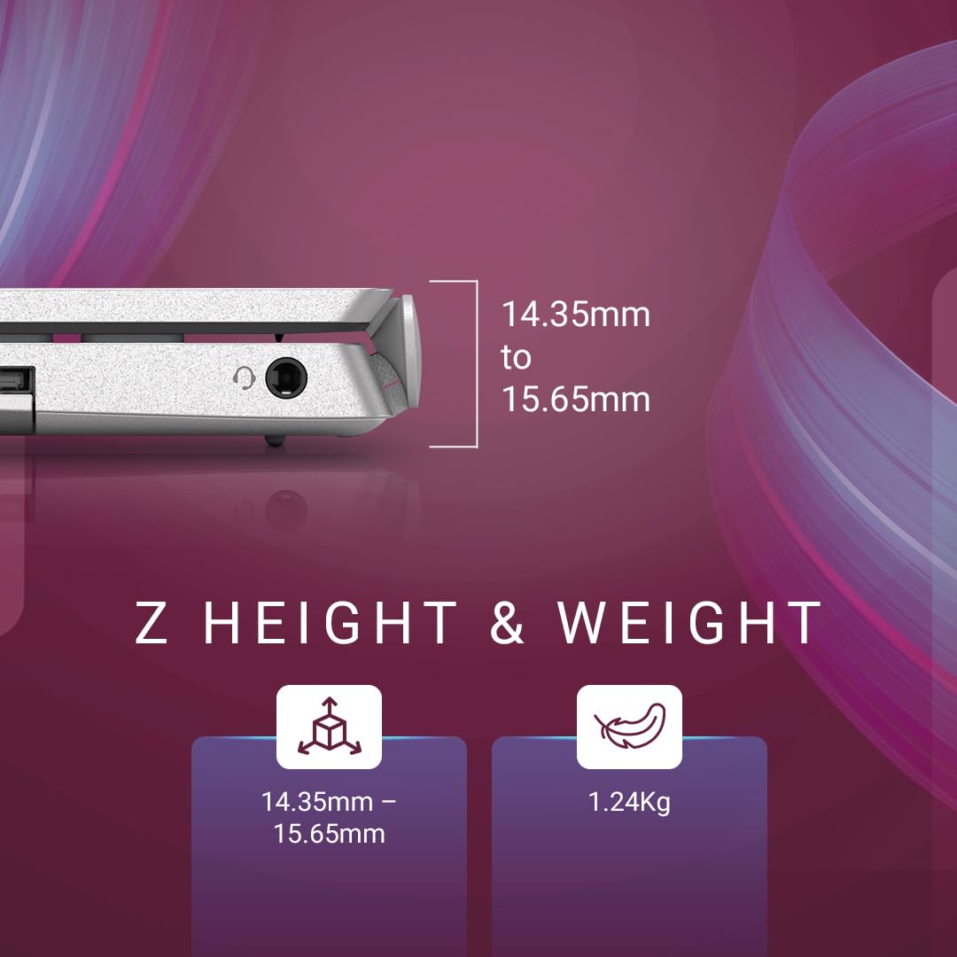 Dell New Inspiron 13 Laptop with AI Enabled Intel Core Ultra 7 155H Processor, 16GB LPDDR5X, 1TB SSD, 13.3" (33.78cm) QHD+ 300nits, Backlit KB + FPR, Win 11+MSO'24, 15 Month McAfee, Silver, 1.24kg