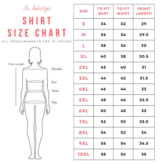 Indietoga Women's Plus Size Cotton Longline Casual Shirt (P10001508_Pink Solid_XL)