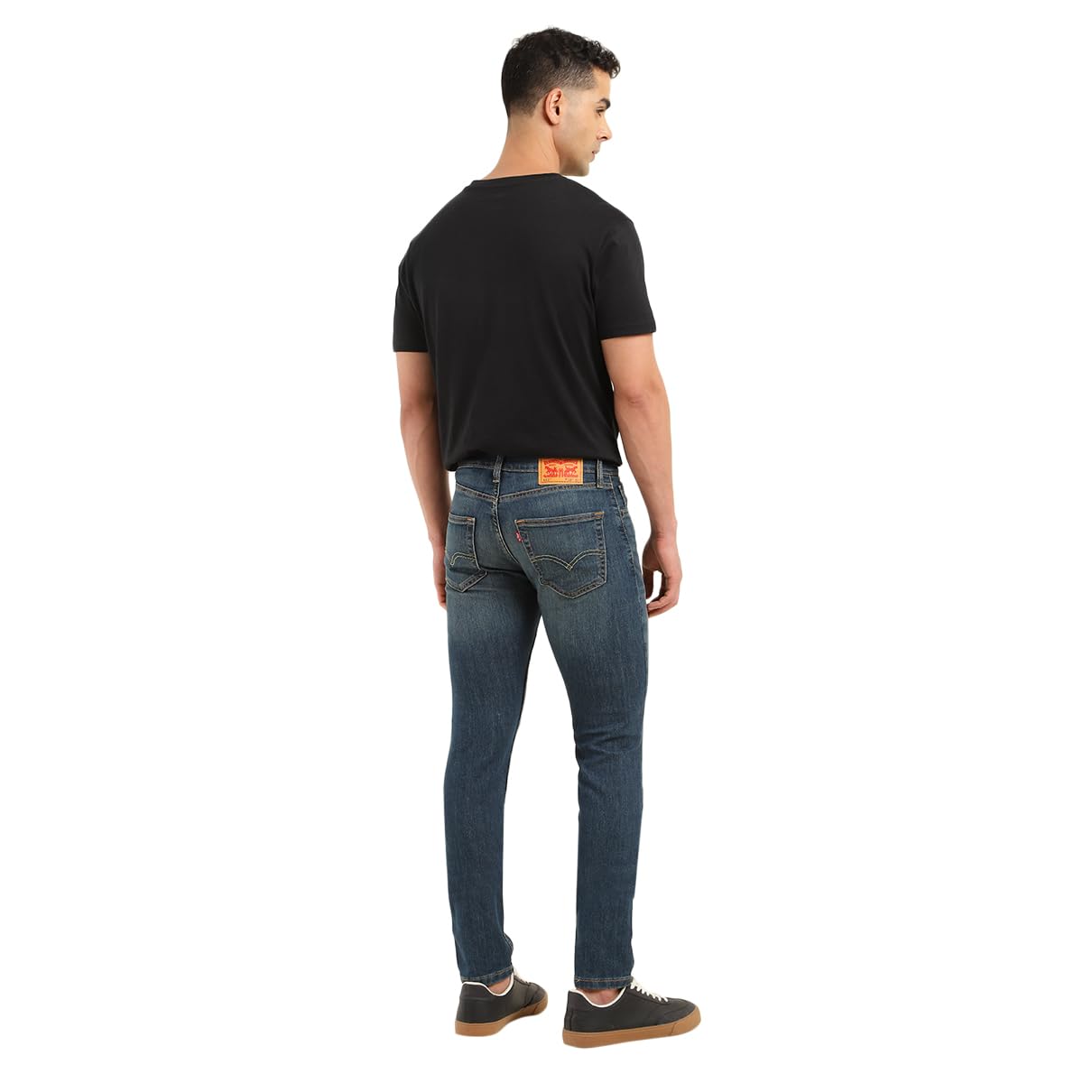 Levi's Men's Tapered Mid Rise Jeans (A7086-0090_Navy, 34