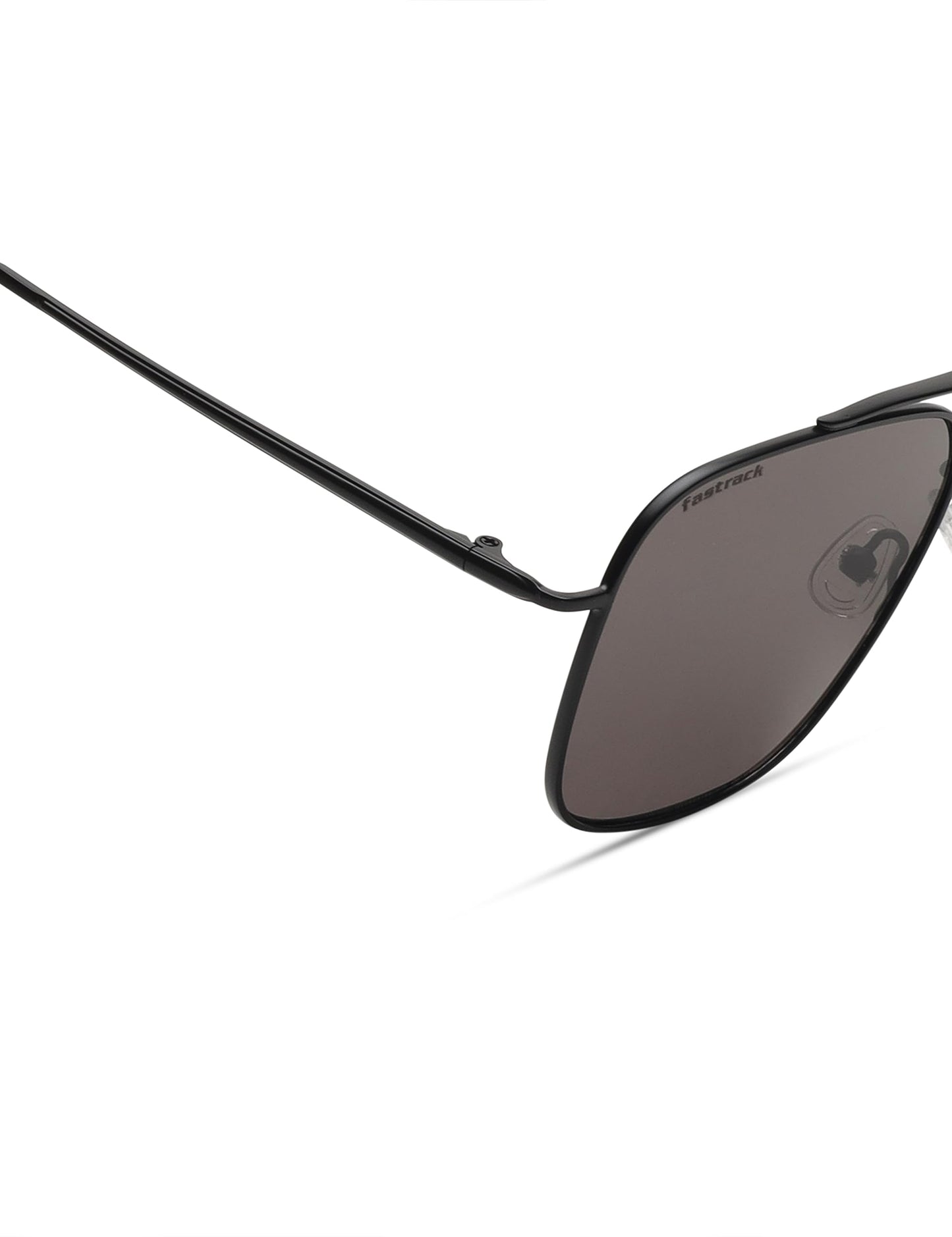 Fastrack Black Navigator 100% UV protected Sunglasses for Unisex