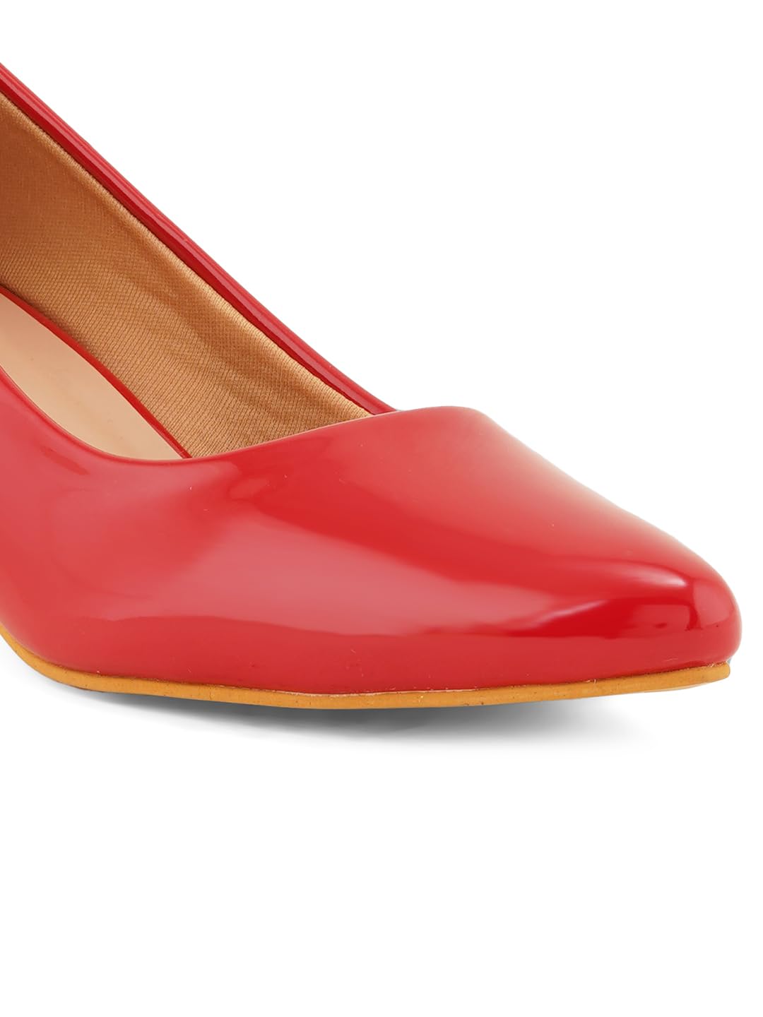 Elle Women Shoes, Red, UK-3
