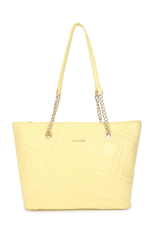 Van Heusen womens Julia Light Yellow Handbags - One Size