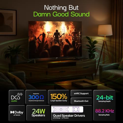 Lumio Vision 7 II 2026 109cm (43 inches) 4K Ultra HD Smart QLED Google TV FTW1-ADSK