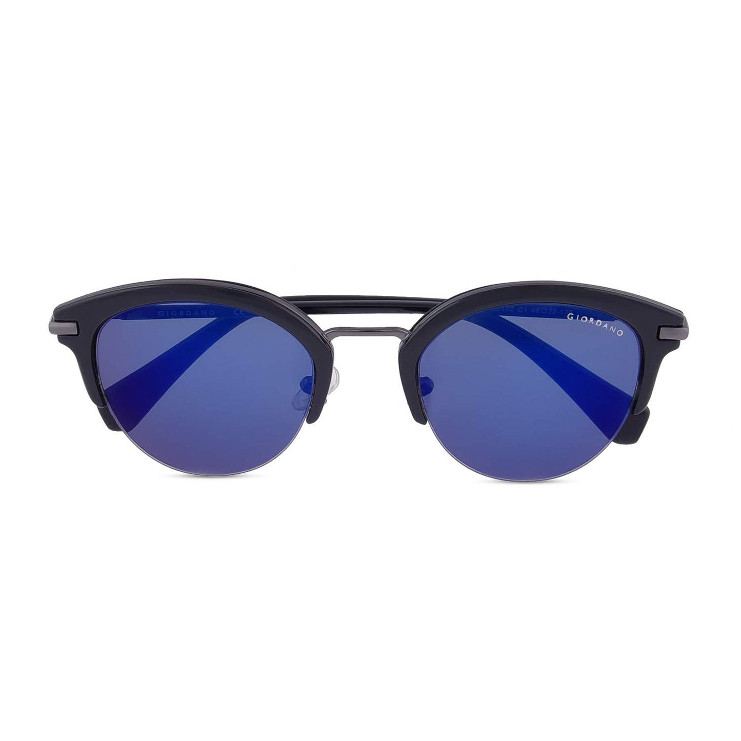 Giordano Gradient Round Women's Sunglasses - (GA90172C01|58|Blue Color Lens)