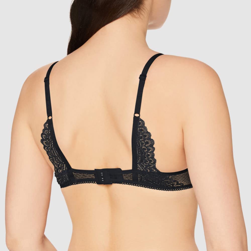 Triumph International Women's Casual T-Shirt Bra (122-893_Black_38B)