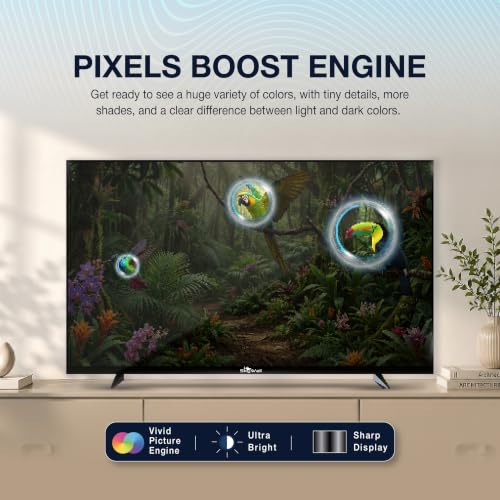 Skywall 80 cm (32 inch) HD Ready Smart QLED Google TV (32SWQLEDTV)