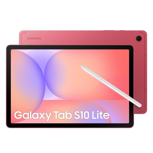 Samsung Galaxy Tab S10 Lite with AI, S Pen in-Box, 27.7 cm (10.9 inch) TFT LCD Display, 6 GB RAM, 128 GB Storage, Wi-Fi + 5G Tablet, Coralred