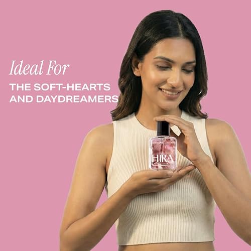 HIRA Love Letters Perfume for Women | Fruity Floral Vanilla EDP 50ml | Long Lasting Fruity Floral Vanilla EDP | Luxury Perfume for Women | Everyday Wear | Birthday Gift for Women & Girls