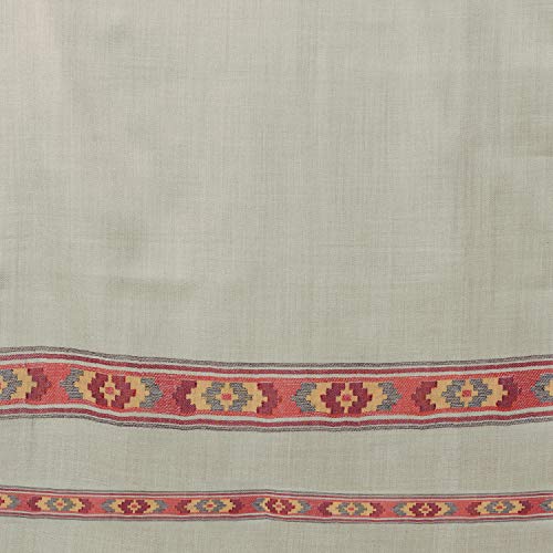 Weavers Villa Men's Kullu Design Wool Blend Lohi/Shawl [120 CM X 240 CM]
