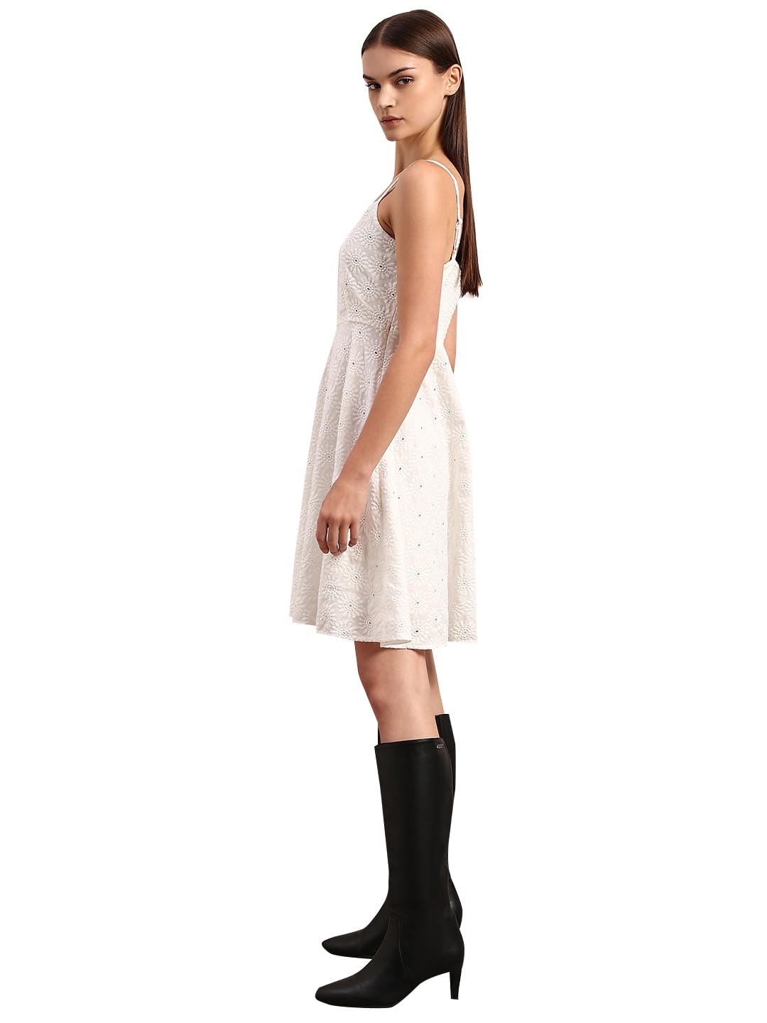 VERO Moda Women's Cotton Fit and Flare Mini Dress