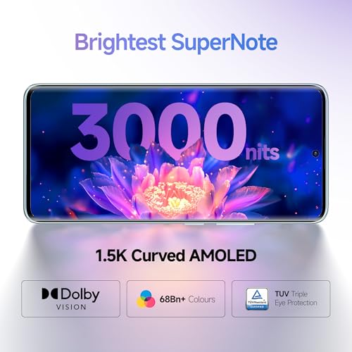Redmi Note 14 Pro+ 5G Phantom Purple 8GB RAM 128GB Storage| 50 MP Triple Camera with Telephoto | Corning Gorilla Glass Victus 2 | IP 68 | SD 7s Gen 3