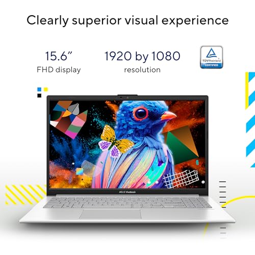 ASUS Vivobook Go 15 (2026),AMD Ryzen 3 30 Processor,AMD Radeon iGPU,8GB RAM,512GB SSD,FHD,15.6"(39.6 cm),Windows 11,M365 Basic(1Y),Office 2024,Cool Silver,1.63 Kg,E1504FA-BQ5709WS,Thin & Light Laptop