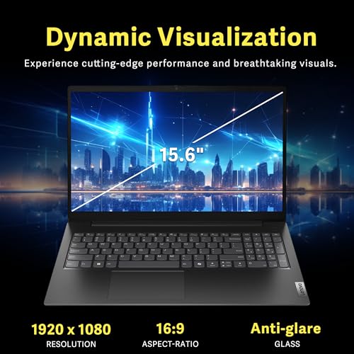 Lenovo V15 Gen 5 15.6" FHD Business Laptop, Intel Core 7 240H, 16GB DDR5, 2TB Storage(1TB SSD+1TB Docking Station Set), Intel Graphics, Numeric Keypad, 720p HD Camera, Wi-Fi 6, Windows 11 Pro, Black