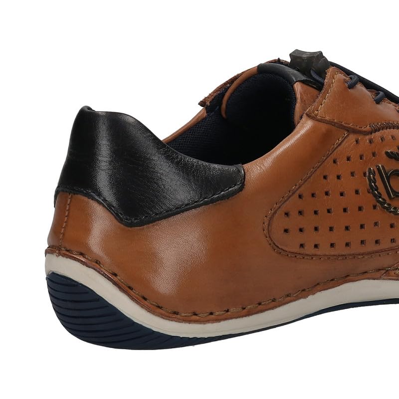 Bugatti Canario Cognac Men's Stitched Casual Sneakers - UK 6