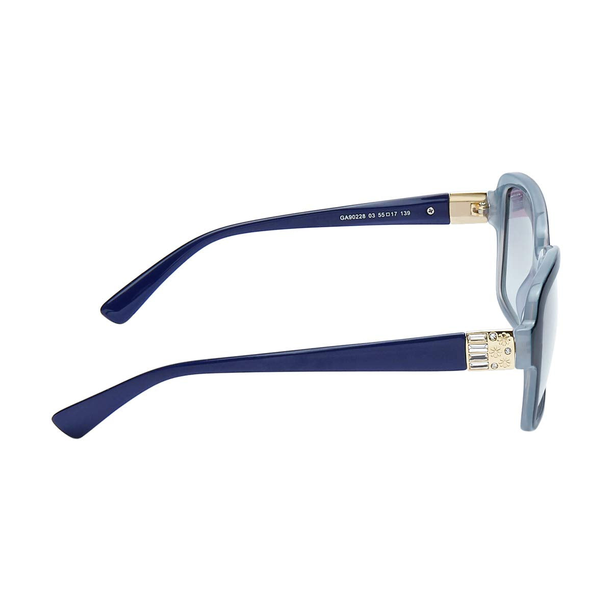 Giordano UV Protected Women Sunglasses (55 | Grey Lens)
