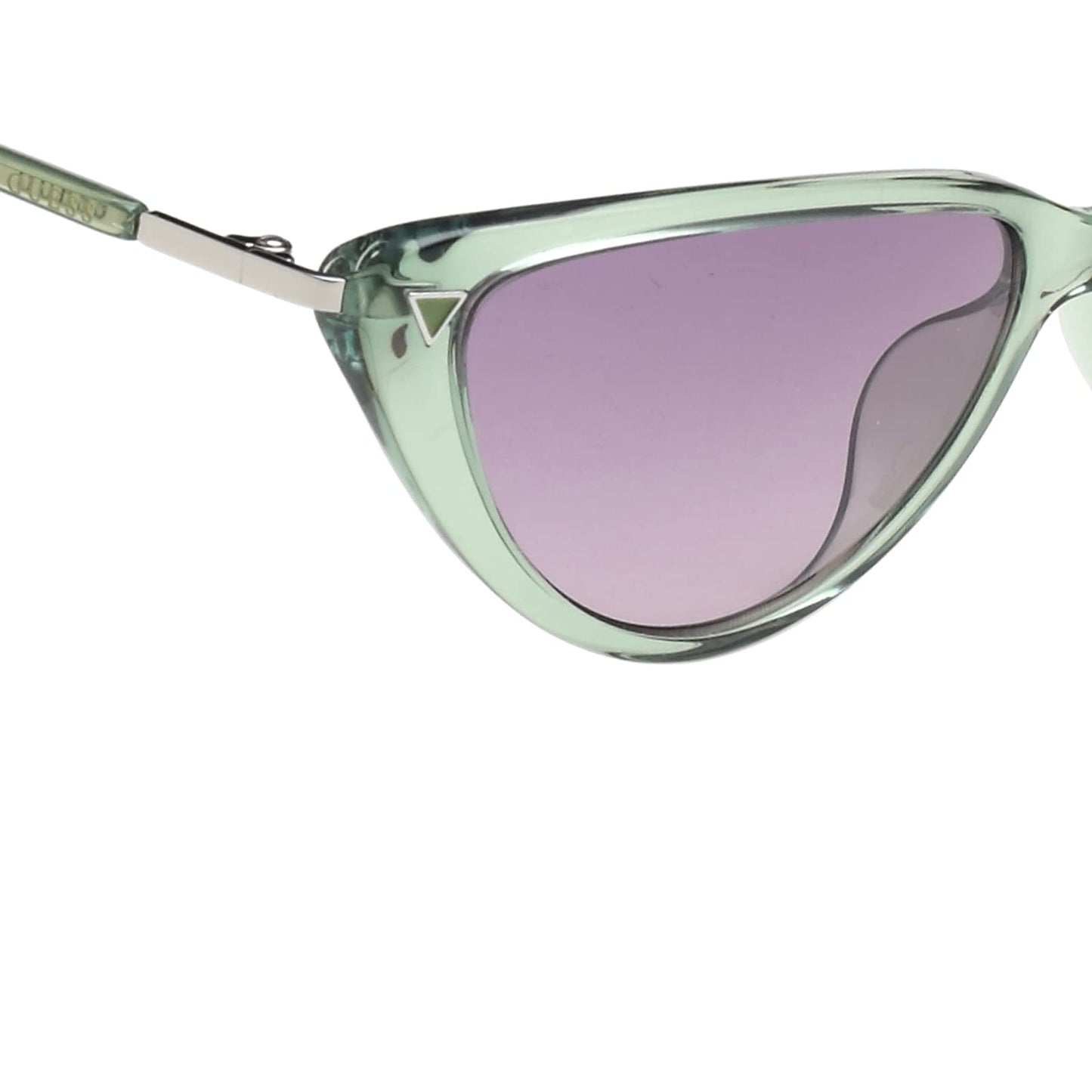 Guess UV Protected Green Cat Eye Full rim Sunglasses for Women - GU7656 56 93Y