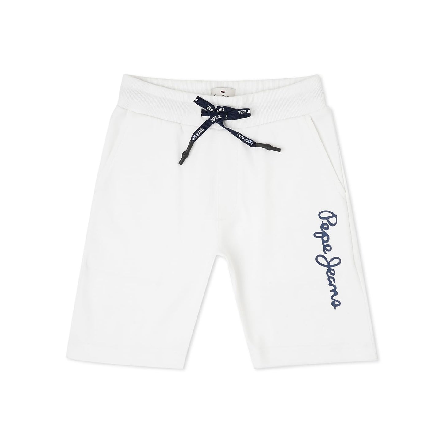 Pepe Jeans Boy's Boyfriend Shorts (PB800813_White