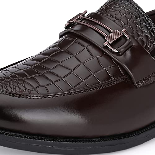 Centrino Mens 20294-1 Brown Uniform Dress Shoe - 8 UK (20294-2)