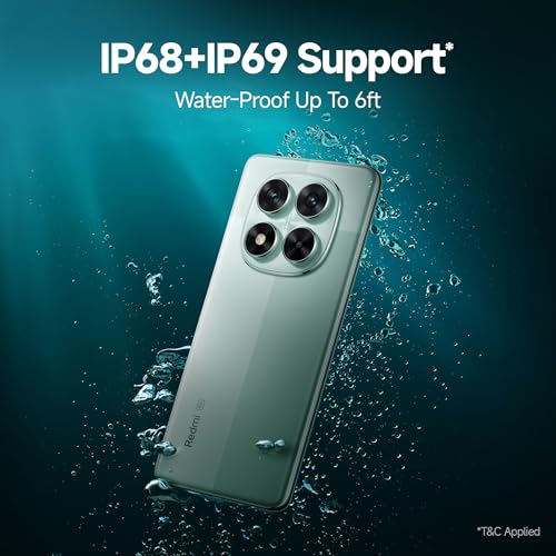 Redmi Note 14 Pro 5G Phantom Purple 8GB RAM 128GB Storage|50 MP Sony Camera Setup|Corning Gorilla Glass Victus 2 | 1.5K 3D Curved AMOLED | Mediatek Dimensity 7300- Ultra