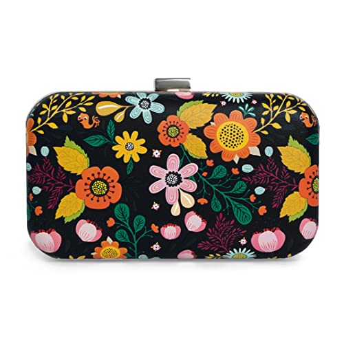 Modern Myth Boho Orchard Floral Printed Clutch for Women