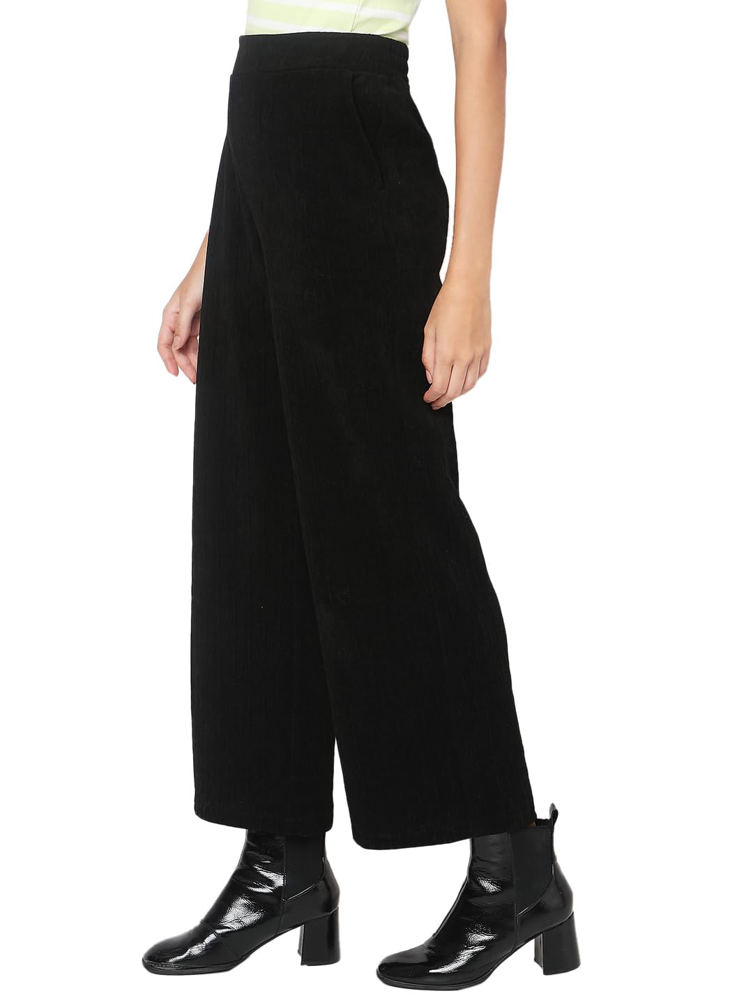 VERO MODA Women's High Rise Straight Pants
