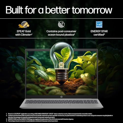 HP OmniBook 5 (Previously Pavilion) 50 Tops, AMD Ryzen AI 7 350 (16GB LPDDR5X, 512GB SSD) WUXGA 2K, Touch, 16''/40.6cm, Win11,Office24, Silver, 1.8kg, ag1048au, Next-Gen AI Copilot+ Laptop