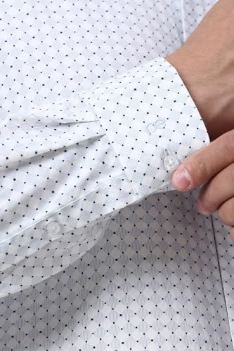 Men Blue Nuvo Fit Full Sleeves Formal Shirt