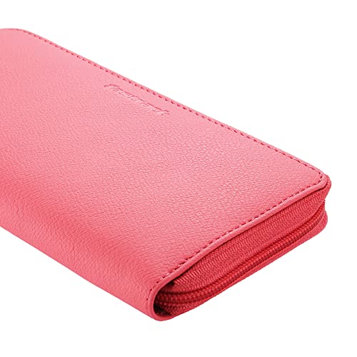 Fastrack Polyurethane Women Western Wallet(Pink Punch)