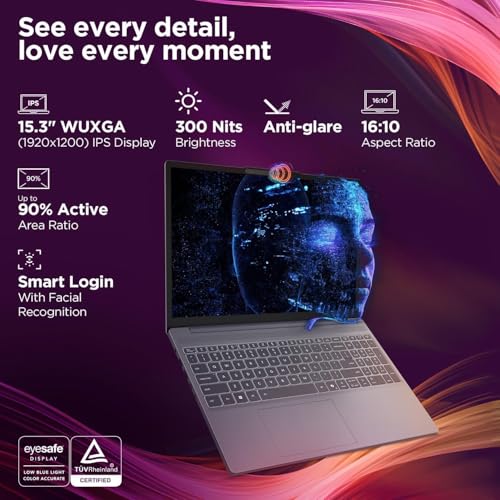 Lenovo IdeaPad Business Laptop Computer, 15.3 2K Display, Intel i7-13620H CPU, 8GB DDR5 RAM, 512GB SSD, 2026 Edition, Windows 11 with Office 365 for The Web