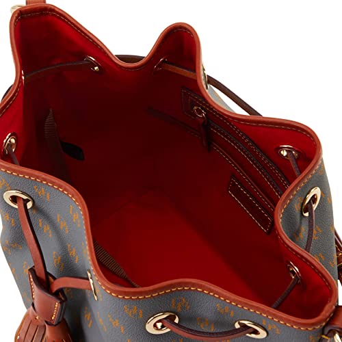 Dooney & Bourke Handbag, Gretta Kendall Drawstring - Slate, Slate, One Size