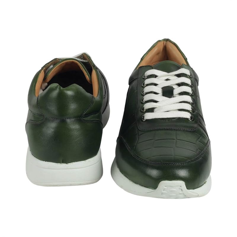 tresmode Ronca Green Men's Sneakers in Size 8 UK (42 EU)