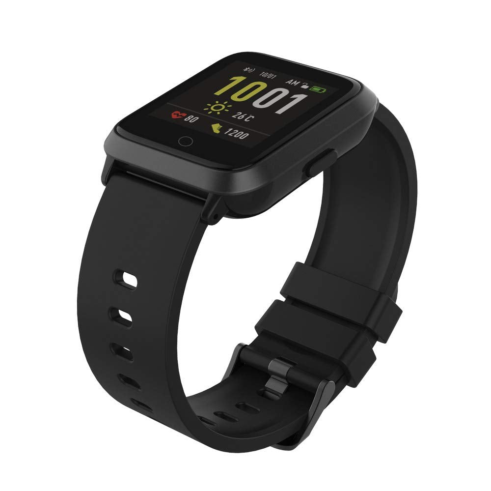 10.Or Crafted for Amazon Cosmos Smartwatch with GPS and Transreflective Display - Black